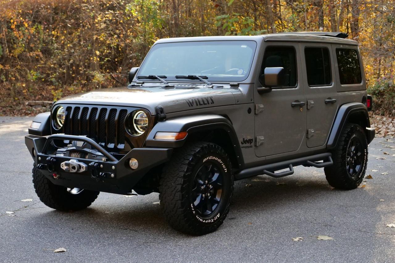 2022 Jeep Wrangler Unlimited Willys 4X4 / Sun And Sound Package / Sky Roof! Lincolnton NC