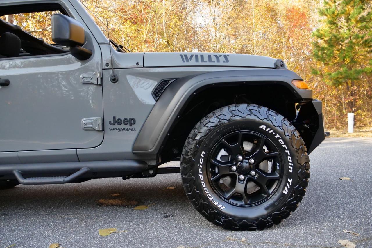 2022 Jeep Wrangler Unlimited Willys 4X4 / Sun And Sound Package / Sky Roof! Lincolnton NC