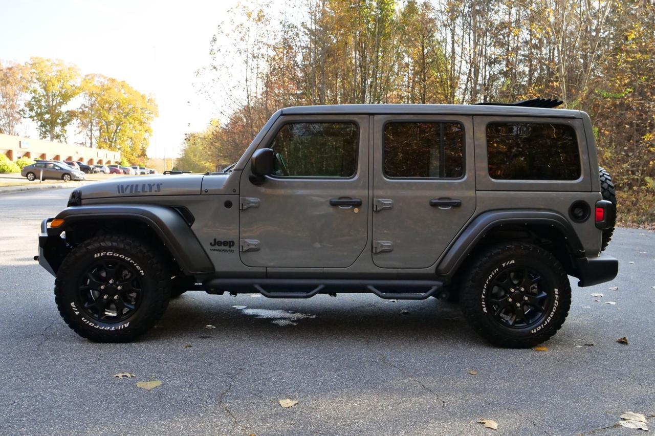 2022 Jeep Wrangler Unlimited Willys 4X4 / Sun And Sound Package / Sky Roof! Lincolnton NC