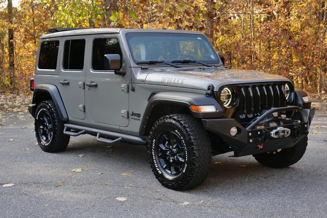 2022 Jeep Wrangler Unlimited Willys 4X4 / Sun And Sound Package / Sky Roof! Lincolnton NC