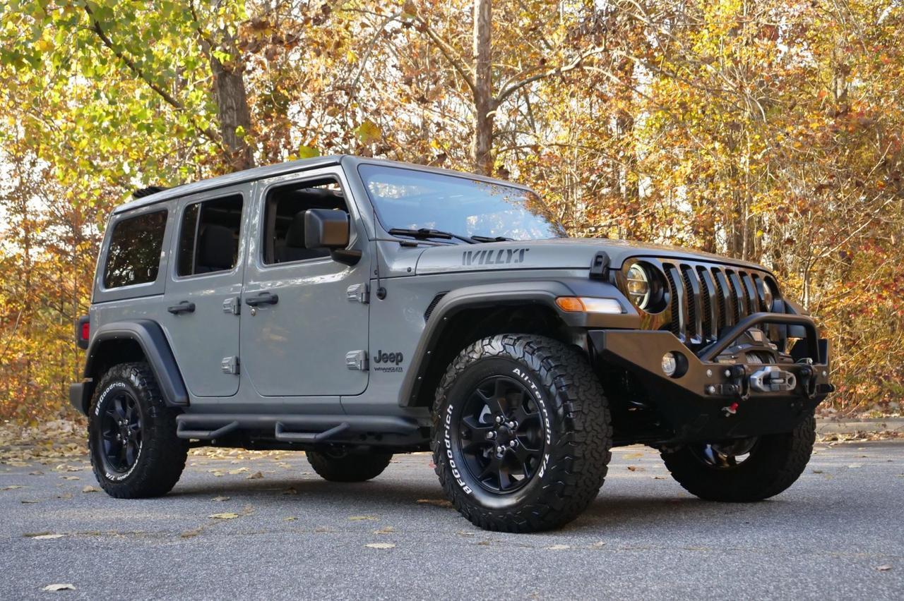 2022 Jeep Wrangler Unlimited Willys 4X4 / Sun And Sound Package / Sky Roof! Lincolnton NC