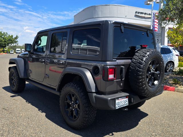 2022 Jeep Wrangler Unlimited Willys Folsom CA