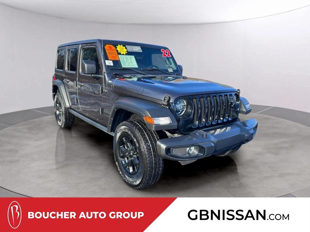 2022 Jeep Wrangler Unlimited Willys