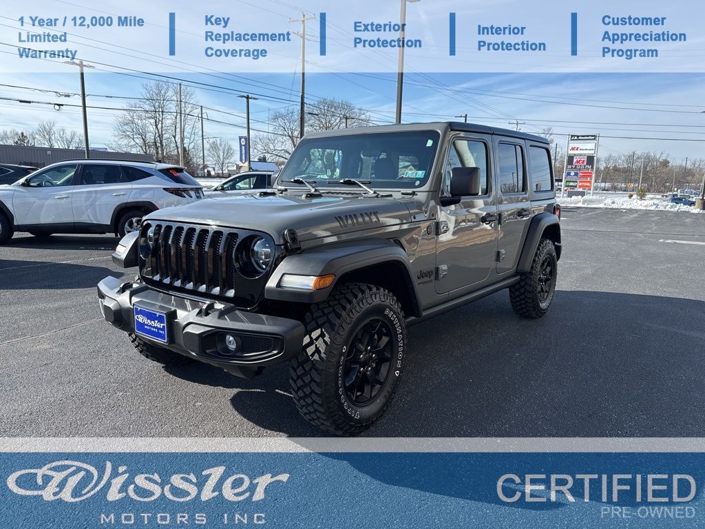 2022 Jeep Wrangler Unlimited Willys