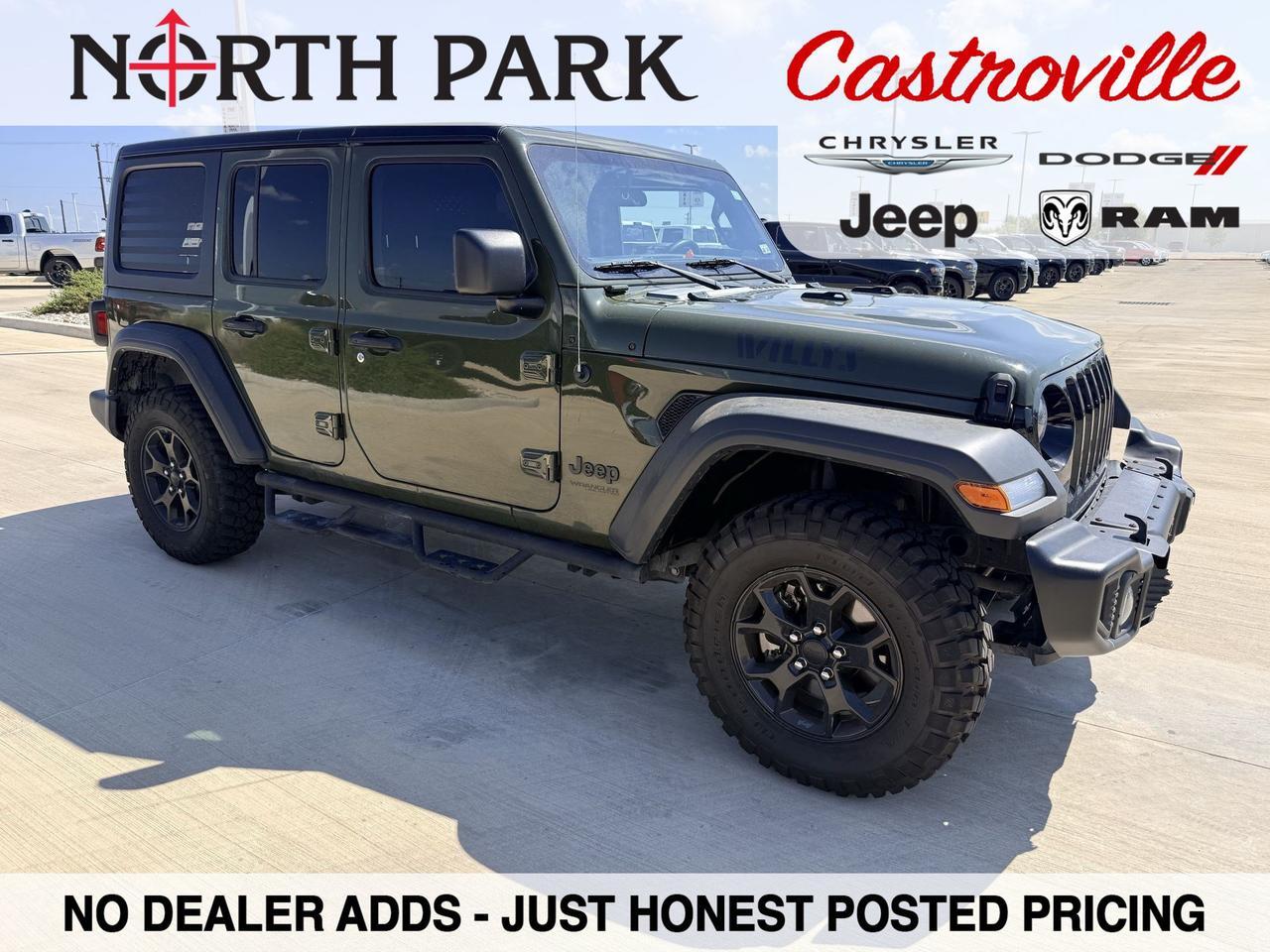 2022 Jeep Wrangler Unlimited Willys Sport