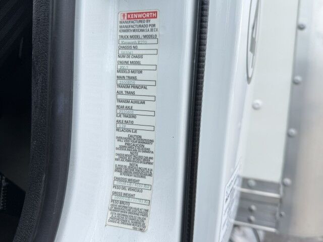 2022 Kenworth K270 26' Dry Box Truck with 3,000 lbs. Lift Gate Homestead FL