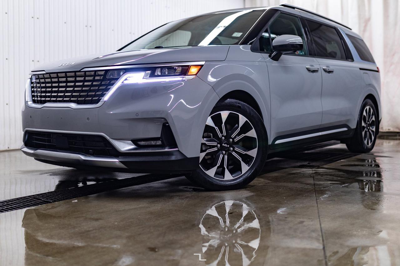 2022 Kia Carnival EX Leather Nav BCam 8 Passenger Red Deer AB