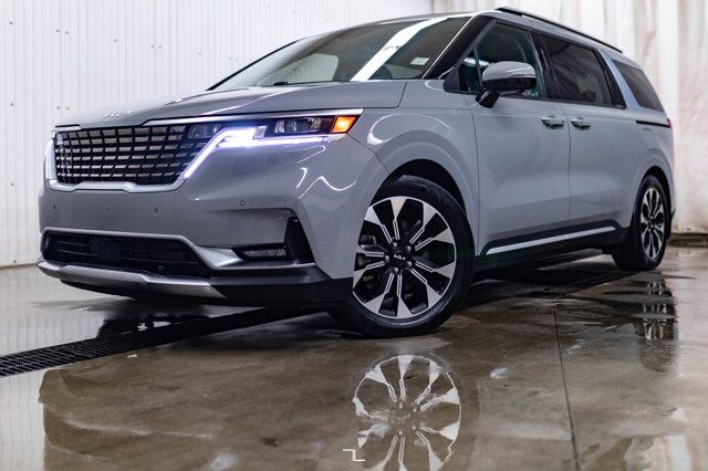 2022 Kia Carnival EX Leather Nav BCam 8 Passenger Red Deer AB