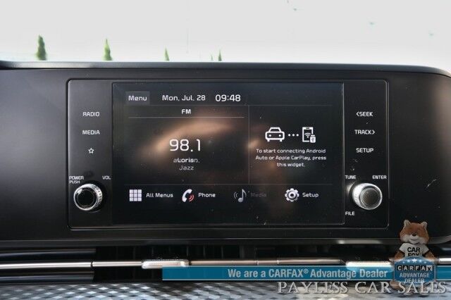 2022 Kia Carnival LX / AutoStart / Power Mirrors, Windows & Locks / Lane Departure & Blind Spot Alert / Apple CarPlay & Android Auto / Bluetooth / Backup Camera / Cruise Control / Block Heater / Third Row / Seats 7 / 26 MPG Anchorage AK