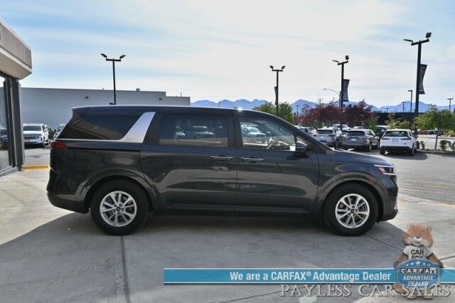 2022 Kia Carnival LX / AutoStart / Power Mirrors, Windows & Locks / Lane Departure & Blind Spot Alert / Apple CarPlay & Android Auto / Bluetooth / Backup Camera / Cruise Control / Block Heater / Third Row / Seats 7 / 26 MPG Anchorage AK