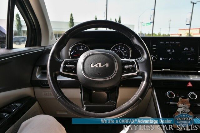 2022 Kia Carnival LX / AutoStart / Power Mirrors, Windows & Locks / Lane Departure & Blind Spot Alert / Apple CarPlay & Android Auto / Bluetooth / Backup Camera / Cruise Control / Block Heater / Third Row / Seats 7 / 26 MPG Anchorage AK