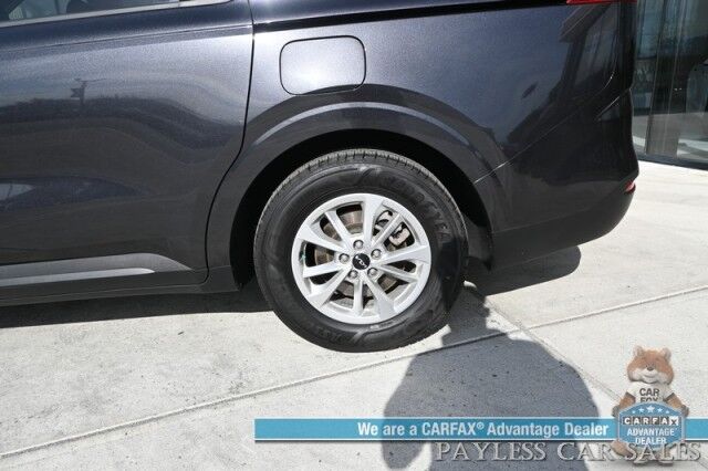 2022 Kia Carnival LX / AutoStart / Power Mirrors, Windows & Locks / Lane Departure & Blind Spot Alert / Apple CarPlay & Android Auto / Bluetooth / Backup Camera / Cruise Control / Block Heater / Third Row / Seats 7 / 26 MPG Anchorage AK