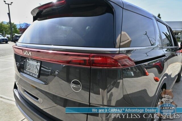 2022 Kia Carnival LX / AutoStart / Power Mirrors, Windows & Locks / Lane Departure & Blind Spot Alert / Apple CarPlay & Android Auto / Bluetooth / Backup Camera / Cruise Control / Block Heater / Third Row / Seats 7 / 26 MPG Anchorage AK