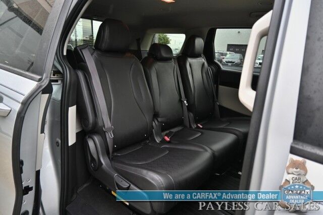 2022 Kia Carnival LXS / Auto Start / Power & Heated Leather Seats / Adaptive Cruise Control / Lane Departure & Blind Spot Alert / Apple CarPlay & Android Auto / Back Up Camera / 3rd Row / Seats 8 / Keyless Entry & Start / 1-Owner Anchorage AK