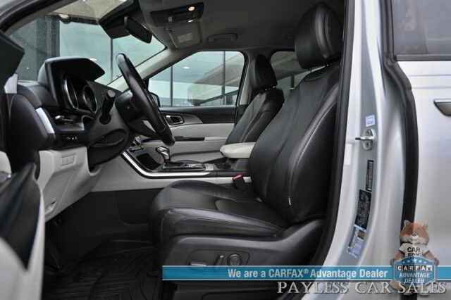 2022 Kia Carnival LXS / Auto Start / Power & Heated Leather Seats / Adaptive Cruise Control / Lane Departure & Blind Spot Alert / Apple CarPlay & Android Auto / Back Up Camera / 3rd Row / Seats 8 / Keyless Entry & Start / 1-Owner Anchorage AK
