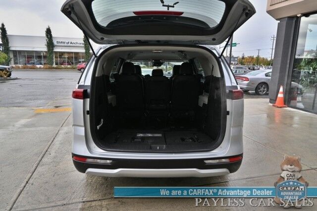 2022 Kia Carnival LXS / Auto Start / Power & Heated Leather Seats / Adaptive Cruise Control / Lane Departure & Blind Spot Alert / Apple CarPlay & Android Auto / Back Up Camera / 3rd Row / Seats 8 / Keyless Entry & Start / 1-Owner Anchorage AK