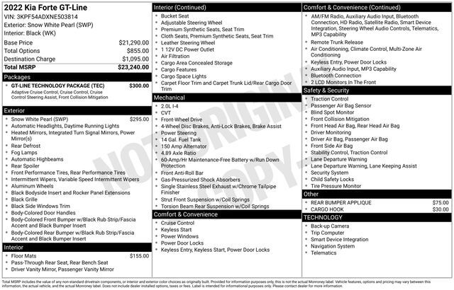 2022 Kia Forte GT-Line Raleigh NC