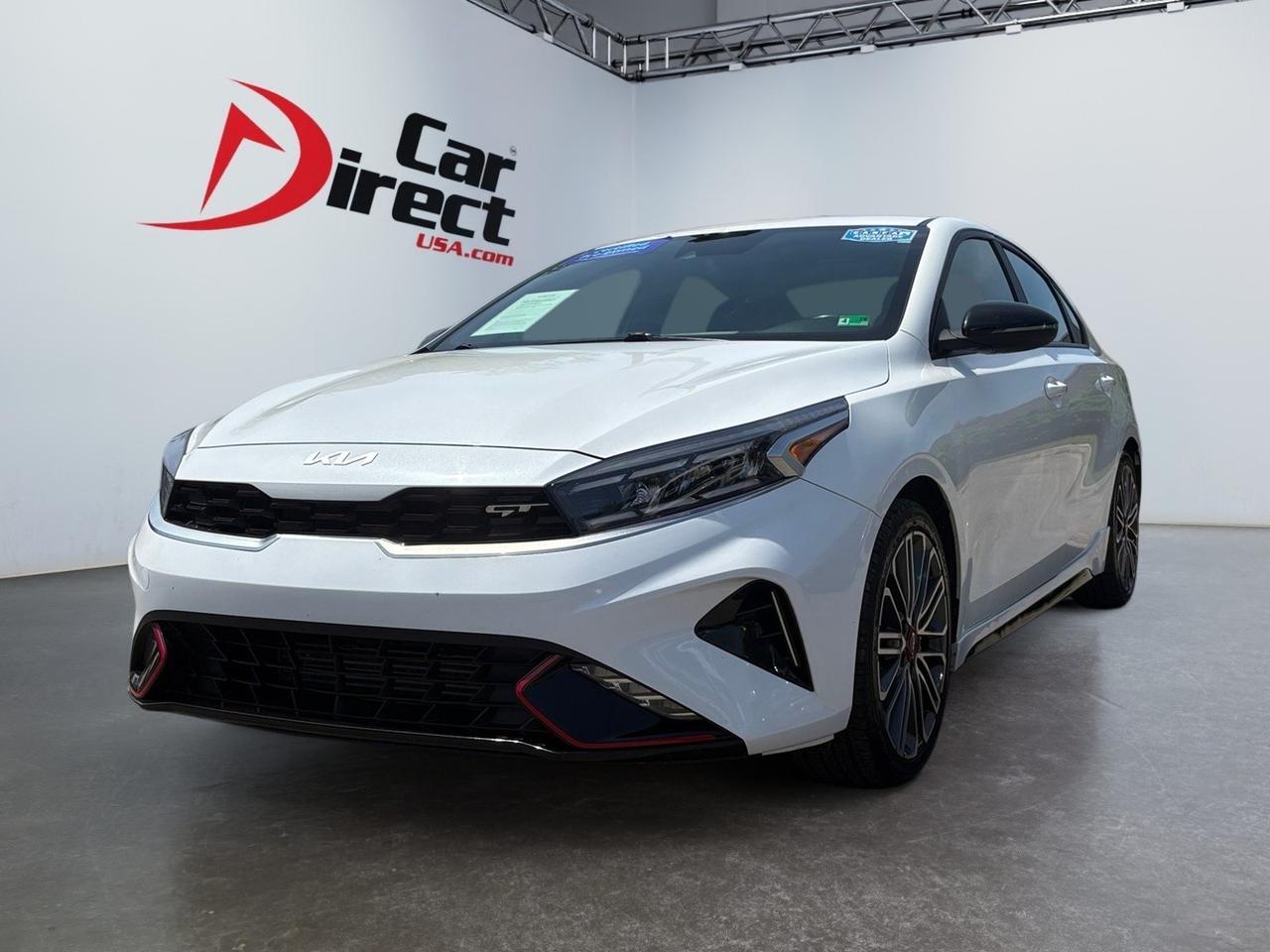 2022 Kia Forte GT, MANUAL TRANSMISSION, LANE KEEP ASSIST, SUNROOF, BLIND SPOT ALERT, HEATED SEATS, APPLE CARPLAY/ANDROID AUTO, FORWARD COLLISION ALERT, LOW Mileage. Wholesale to the Public!! Get it before it goes to Auction!!!