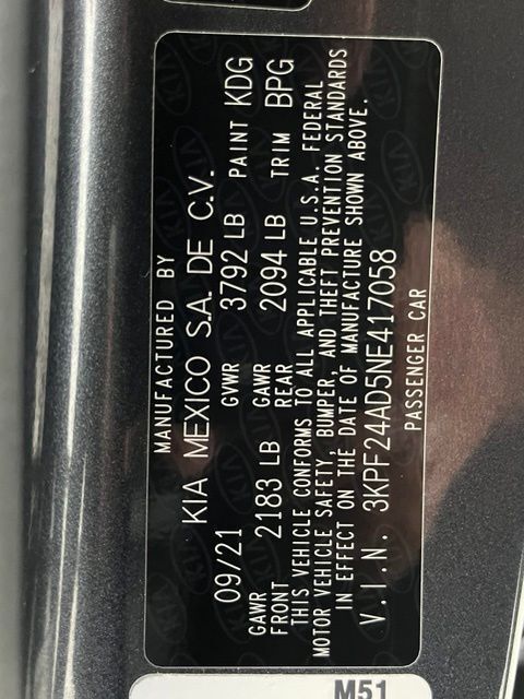 2022 Kia Forte LXS Carrollton TX