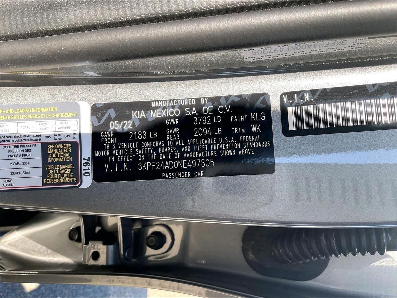 2022 Kia Forte LXS Roseville CA