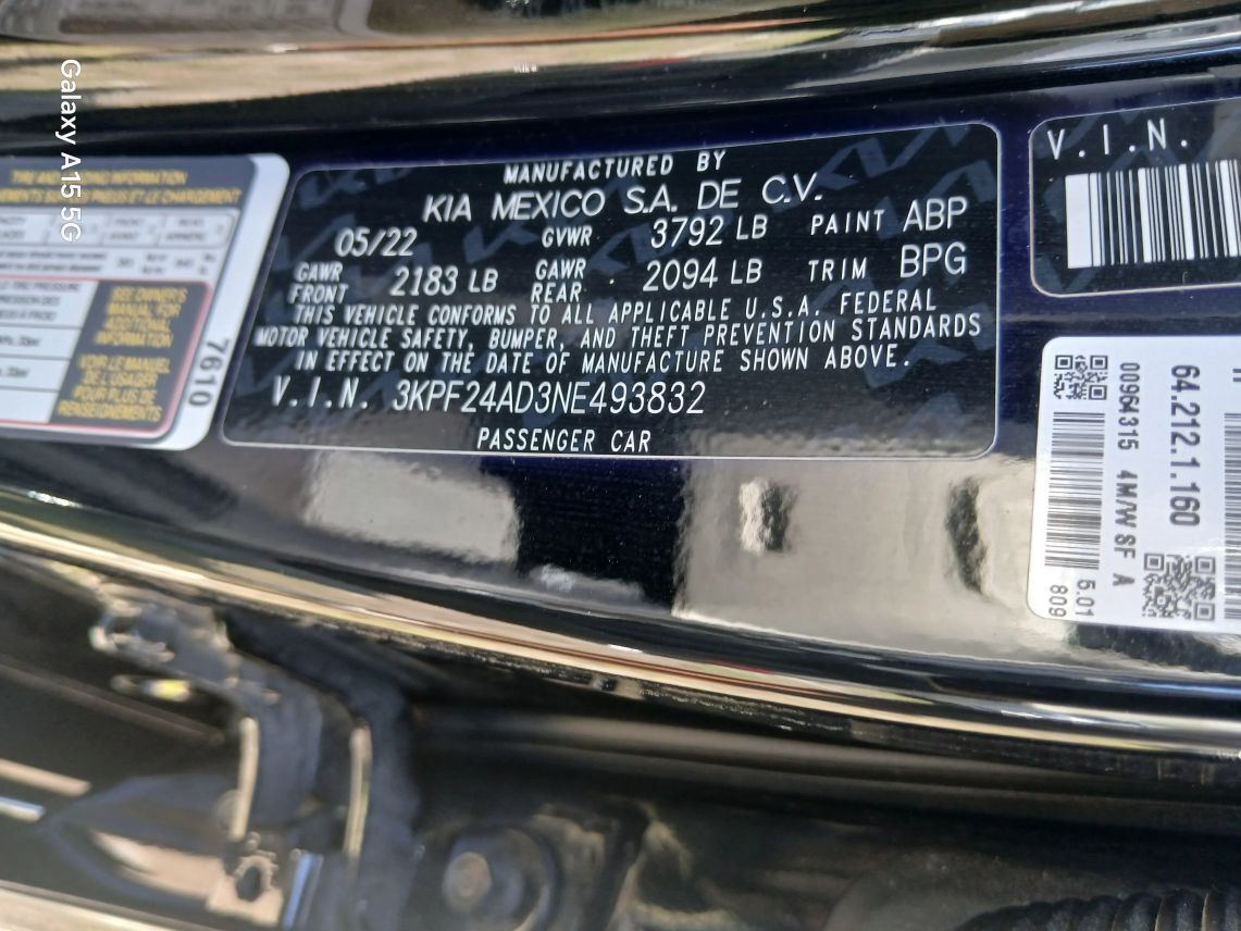 2022 Kia Forte LXS Sedan 4D Maitland FL