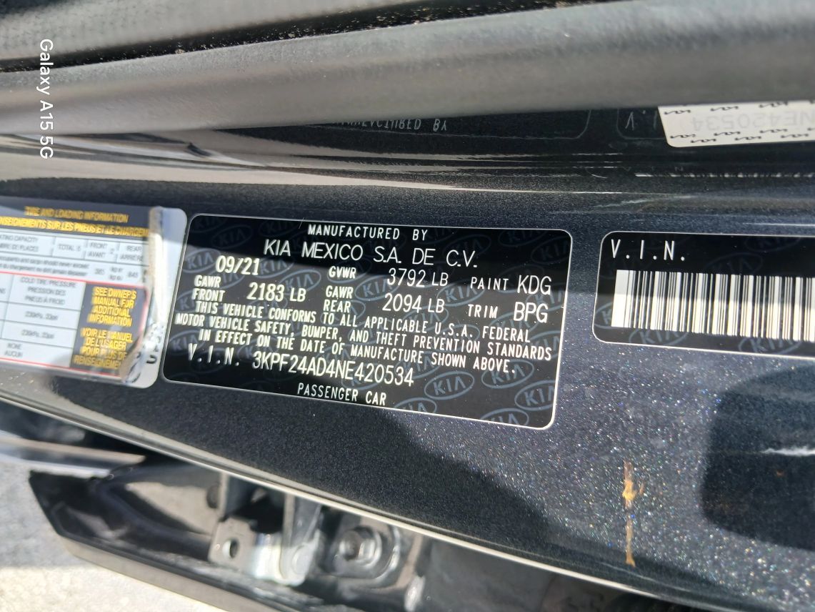 2022 Kia Forte LXS Sedan 4D Maitland FL