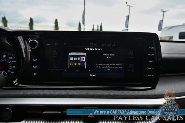 2022 Kia K5 GT-LINE / AWD / AutoStart / Power & Heated Leather Trimmed Seats / Navigation / Lane Departure & Blind Spot Alert / Apple CarPlay & Android Auto / Back Up Camera / Keyless Entry & Start / 33 MPG Anchorage AK
