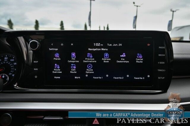 2022 Kia K5 GT-LINE / AWD / AutoStart / Power & Heated Leather Trimmed Seats / Navigation / Lane Departure & Blind Spot Alert / Apple CarPlay & Android Auto / Back Up Camera / Keyless Entry & Start / 33 MPG Anchorage AK