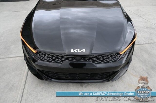 2022 Kia K5 GT-LINE / AWD / AutoStart / Power & Heated Leather Trimmed Seats / Navigation / Lane Departure & Blind Spot Alert / Apple CarPlay & Android Auto / Back Up Camera / Keyless Entry & Start / 33 MPG Anchorage AK