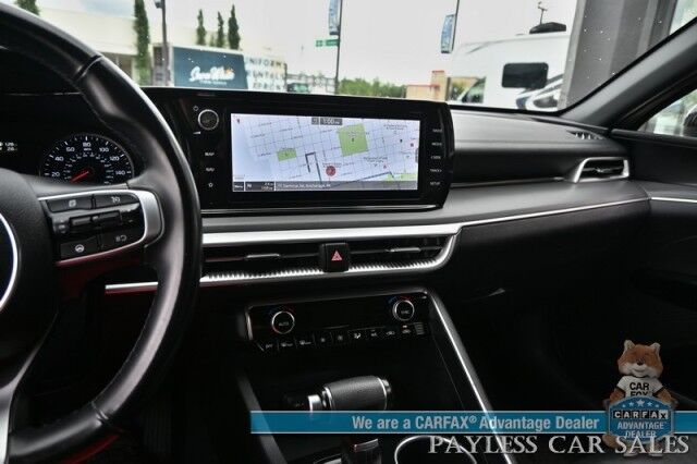 2022 Kia K5 GT-LINE / AWD / AutoStart / Power & Heated Leather Trimmed Seats / Navigation / Lane Departure & Blind Spot Alert / Apple CarPlay & Android Auto / Back Up Camera / Keyless Entry & Start / 33 MPG Anchorage AK