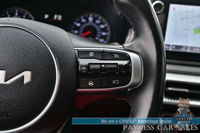 2022 Kia K5 GT-LINE / AWD / AutoStart / Power & Heated Leather Trimmed Seats / Navigation / Lane Departure & Blind Spot Alert / Apple CarPlay & Android Auto / Back Up Camera / Keyless Entry & Start / 33 MPG Anchorage AK
