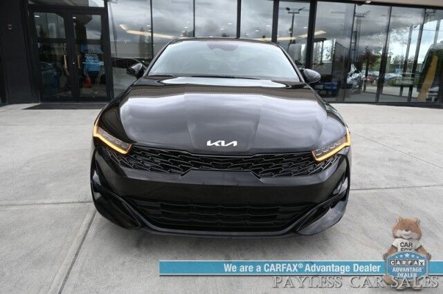 2022 Kia K5 GT-LINE / AWD / AutoStart / Power & Heated Leather Trimmed Seats / Navigation / Lane Departure & Blind Spot Alert / Apple CarPlay & Android Auto / Back Up Camera / Keyless Entry & Start / 33 MPG Anchorage AK