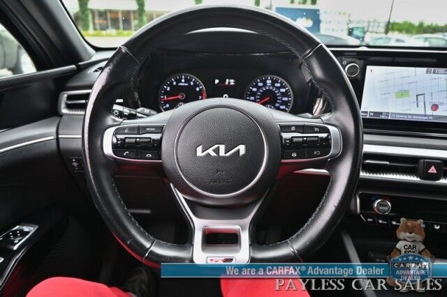 2022 Kia K5 GT-LINE / AWD / AutoStart / Power & Heated Leather Trimmed Seats / Navigation / Lane Departure & Blind Spot Alert / Apple CarPlay & Android Auto / Back Up Camera / Keyless Entry & Start / 33 MPG Anchorage AK
