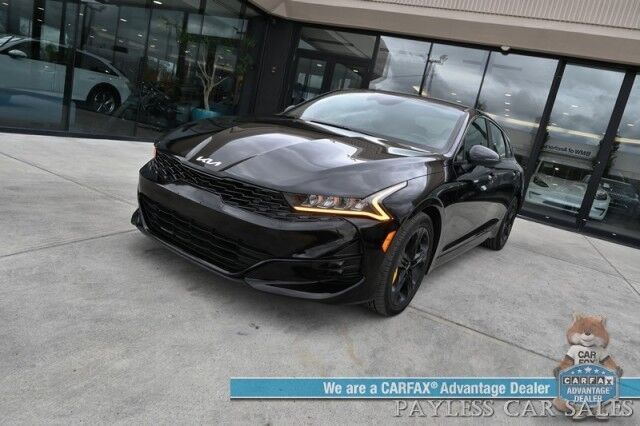 2022 Kia K5 GT-LINE / AWD / AutoStart / Power & Heated Leather Trimmed Seats / Navigation / Lane Departure & Blind Spot Alert / Apple CarPlay & Android Auto / Back Up Camera / Keyless Entry & Start / 33 MPG Anchorage AK