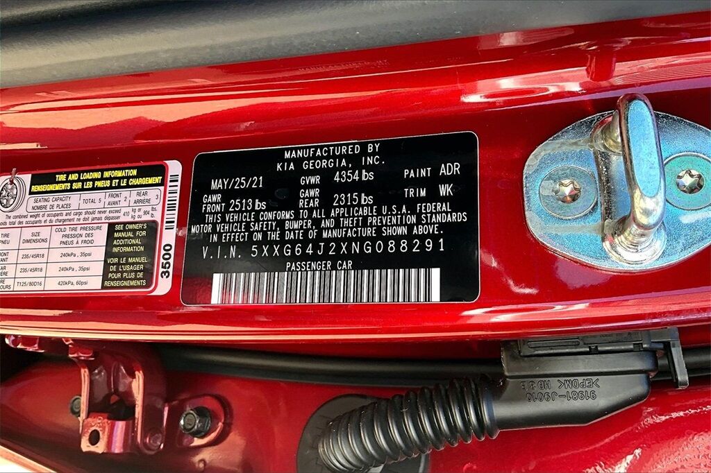 2022 Kia K5 GT-Line OR