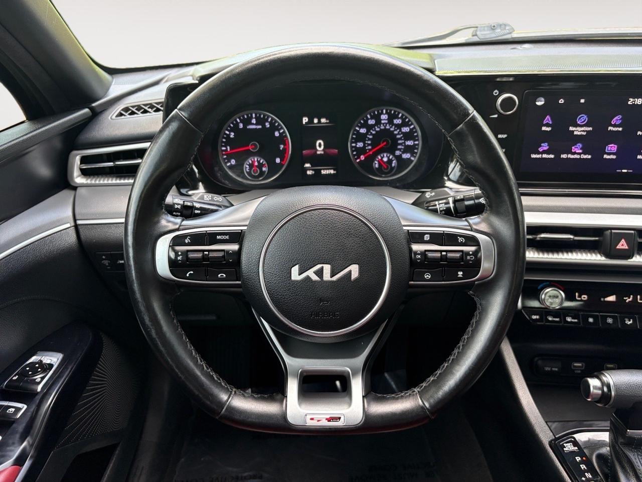 2022 Kia K5 GT-Line, PANORAMIC MOONROOF, REAR SPOILER, HEATED STEERING WHEEL & SEATS, APPLE CARPLAY/ANDROID AUTO, BLIND SPOT ALERT, LANE KEEP ASSIST, FORWARD COLLISION ALERT, DRIVE MODES, NAVIGATION, ONLY 52K MILES, CLEAN CARFAX, RIDE IN STYLE IN THIS K5! Virginia Beach VA
