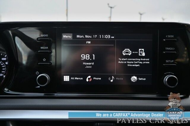 2022 Kia K5 LX / Auto Start / Lane Departure & Forward Collision Alert / Apple CarPlay & Android Auto / USB Input / Back Up Camera / Cruise Control / Air Conditioning / Keyless Entry & Start / Alloy Wheels / 38 MPG Anchorage AK