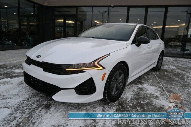 2022 Kia K5 LX / Auto Start / Lane Departure & Forward Collision Alert / Apple CarPlay & Android Auto / USB Input / Back Up Camera / Cruise Control / Air Conditioning / Keyless Entry & Start / Alloy Wheels / 38 MPG Anchorage AK