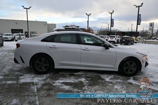 2022 Kia K5 LX / Auto Start / Premium Cloth Seats / Lane Departure & Forward Collision Alert / Apple CarPlay & Android Auto / USB Input / Back Up Camera / Cruise Control / Air Conditioning / Keyless Entry & Start / Alloy Wheels / 38 MPG Anchorage AK 2022 Kia K5 LX / Auto Start / Premium Cloth Seats / Lane Departure & Forward Collision Alert / Apple CarPlay & Android Auto / USB Input / Back Up Camera / Cruise Control / Air Conditioning / Keyless Entry & Start / Alloy Wheels / 38 MPG Anchorage AK