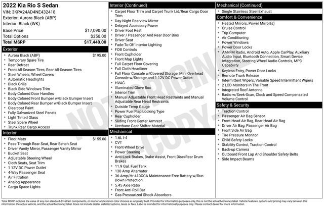 2022 Kia Rio LX Raleigh NC