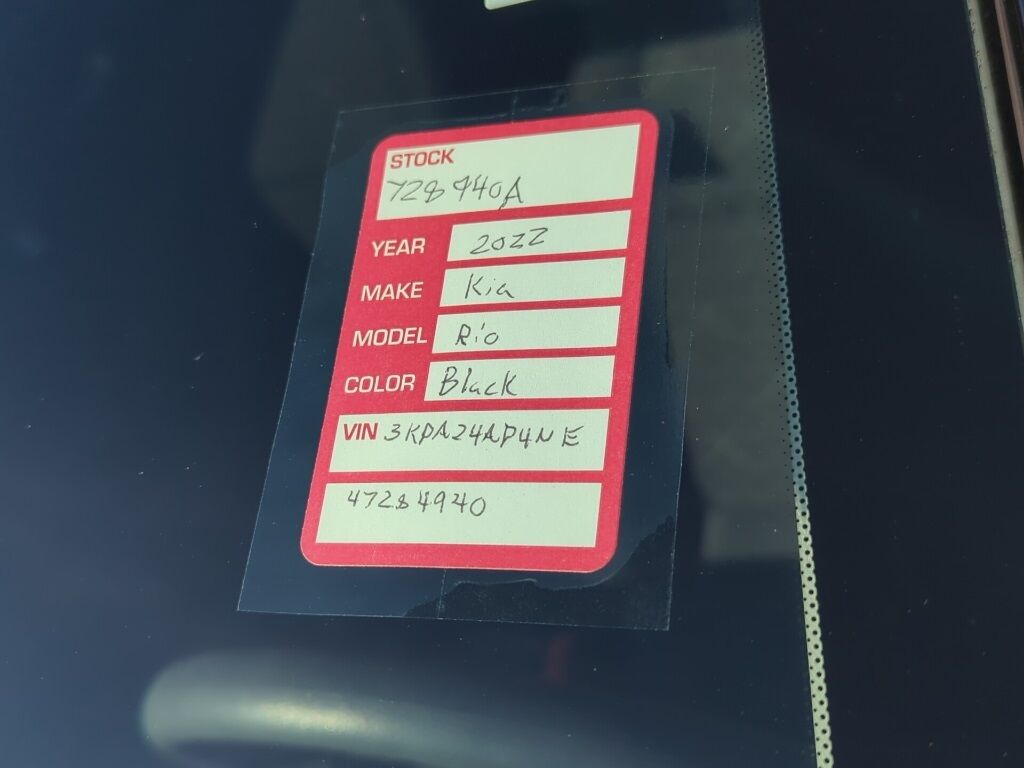 2022 Kia Rio S San Clemente CA