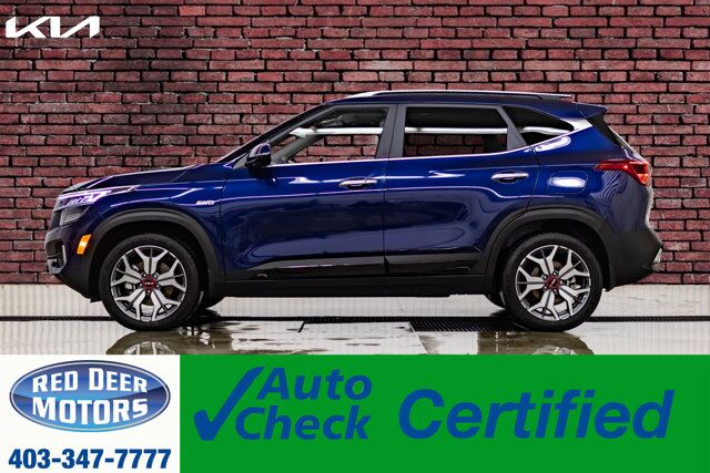 2022 Kia Seltos AWD SX Turbo Leather Roof Nav BCam