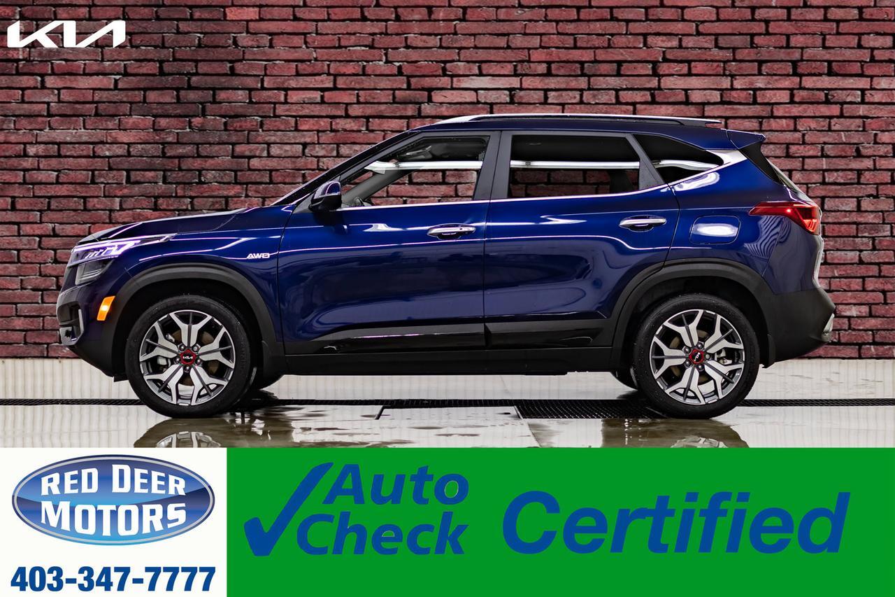2022 Kia Seltos AWD SX Turbo Leather Roof Nav BCam