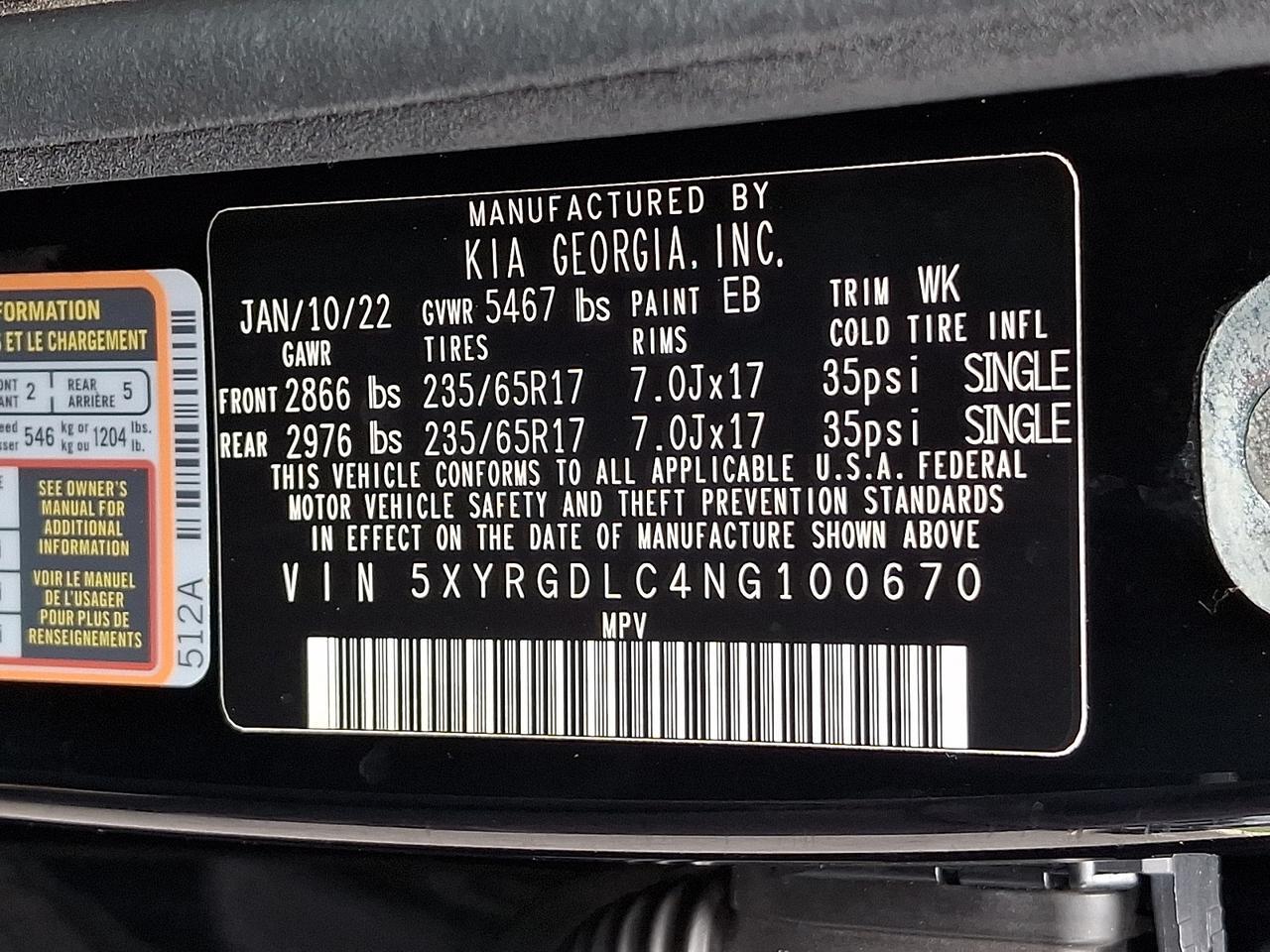 2022 Kia Sorento LX Vineland NJ