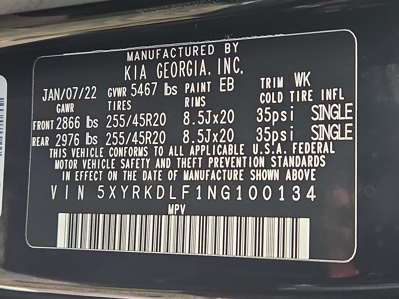 2022 Kia Sorento SX Vineland NJ