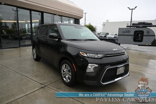 2022 Kia Soul LX / Automatic / 2.0L I4 / Power Mirrors, Windows, & Locks / Apple CarPlay & Android Auto / Bluetooth / Backup Camera / Cruise Control / Keyless Entry / 35 MPG / Only 14K Miles / 1-Owner Anchorage AK
