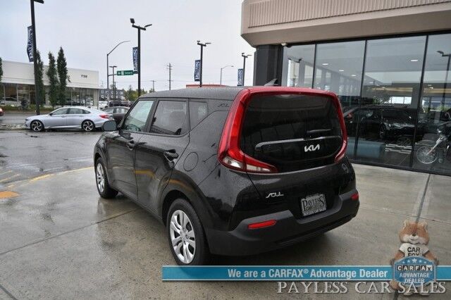 2022 Kia Soul LX / Automatic / 2.0L I4 / Power Mirrors, Windows, & Locks / Apple CarPlay & Android Auto / Bluetooth / Backup Camera / Cruise Control / Keyless Entry / 35 MPG / Only 14K Miles / 1-Owner Anchorage AK