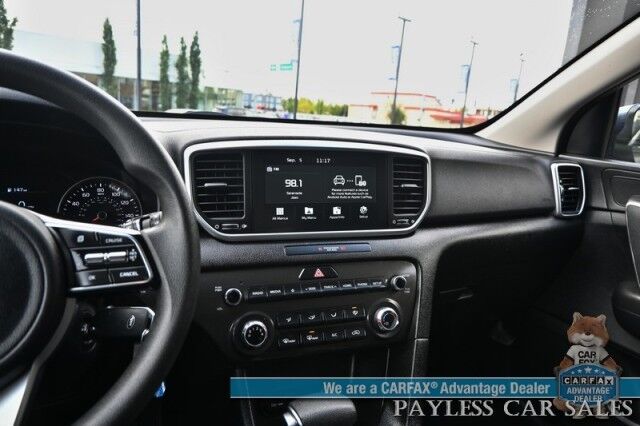 2022 Kia Sportage LX / AWD / Automatic / Lane Keep Assist & Forward Collision Alert / Apple CarPlay & Android Auto / Daytime Running Lights / Aluminum Wheels / Back Up Camera / 26 MPG / Only 36K Miles / 1-Owner Anchorage AK