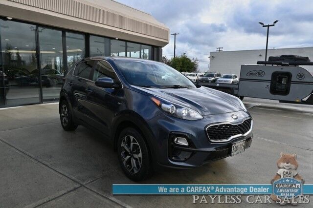 2022 Kia Sportage LX / AWD / Automatic / Lane Keep Assist & Forward Collision Alert / Apple CarPlay & Android Auto / Daytime Running Lights / Aluminum Wheels / Back Up Camera / 26 MPG / Only 36K Miles / 1-Owner Anchorage AK