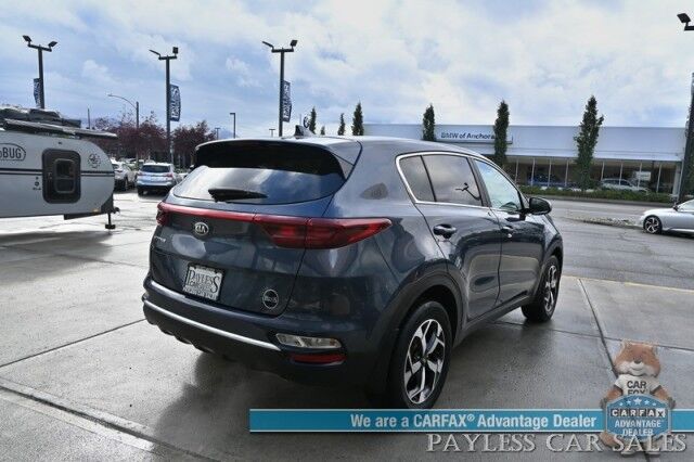2022 Kia Sportage LX / AWD / Automatic / Lane Keep Assist & Forward Collision Alert / Apple CarPlay & Android Auto / Daytime Running Lights / Aluminum Wheels / Back Up Camera / 26 MPG / Only 36K Miles / 1-Owner Anchorage AK